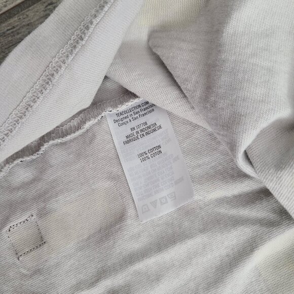 Tea Collection Girls Gray Long-Sleeve Cityscape Dress Size 8 - Picture 9 of 11